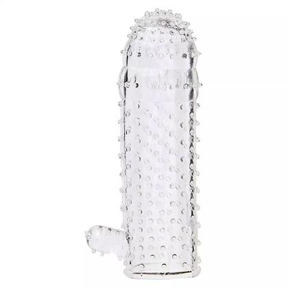 Imagem de Capa Expansora Peniana De Silicone Com Estimulador Sexy de Clitóris