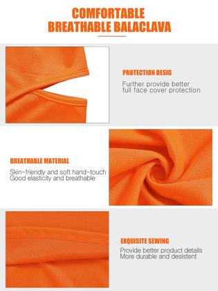 Imagem de Capa facial Balaclava SATINIOR Summer Sun Protection (3 unidades)