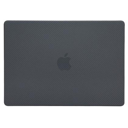 Imagem de Capa Fibra de Carbono Compatível Com Macbook Air 13.6 pol A3113 CorPreta