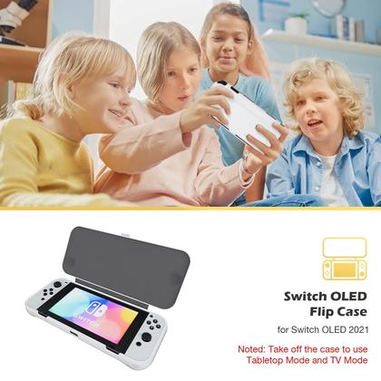 Imagem de Capa flip ProCase para Nintendo Switch OLED 2021 com 2 protetores de tela