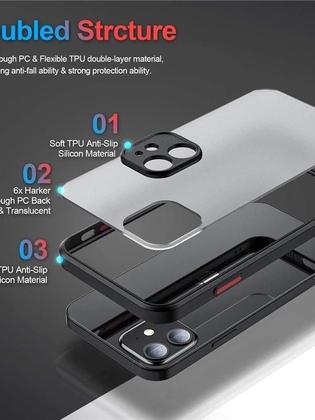 Imagem de Capa fosca translúcida capinha s21/s22/s23/s25/s24ultra/s25ultra/s25plus/s20fe/s24fe/s21fe/s25 edge