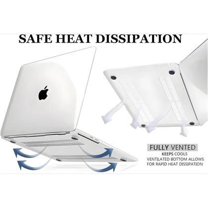 Imagem de Capa Fosca Transparente Para Laptop Macbook Air 13.6 M4 15 M3 Mac Book pro 13 M1 M2 14 M4 16 2025