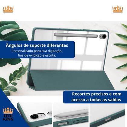 Imagem de Capa fundo acrilico 99% transparência para Tab S9 Ultra 14,6