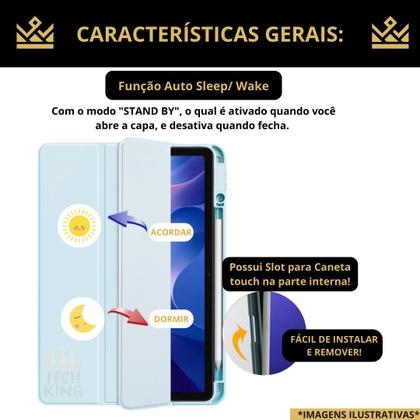 Imagem de Capa Fundo Acrílico c/ slot Para Redmi pad 2 - Lançamento