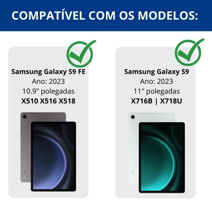 Imagem de Capa fundo acrilico transparente para Galaxy S9 Fe 10,9”