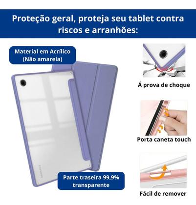Imagem de Capa Fundo Transparente Para A9 8.7 Polegadas