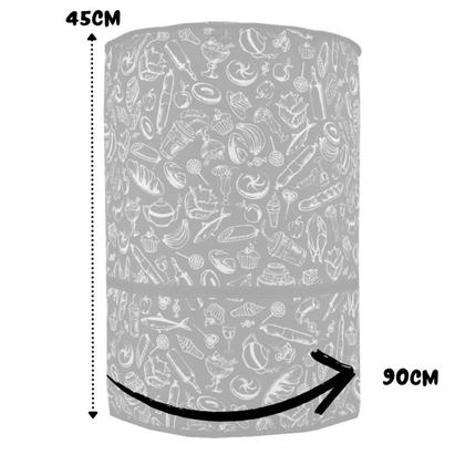 Imagem de Capa Galão Água 20 Litros Filtro Bebedouro Cozinha em Tricoline Acabamento em Viés