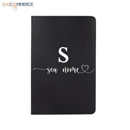 Imagem de Capa Giratória com Suporte Para Tablet Lenovo Tab M9 Personalizada Com Nome + Película