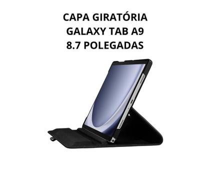Imagem de Capa Giratória Compatível Para Galaxy Tab A9 / 8.7 Polegadas