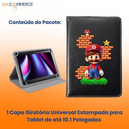 Imagem de Capa Giratória Infantil Estampada para Tablet Multilaser M10 10.1 Polegadas
