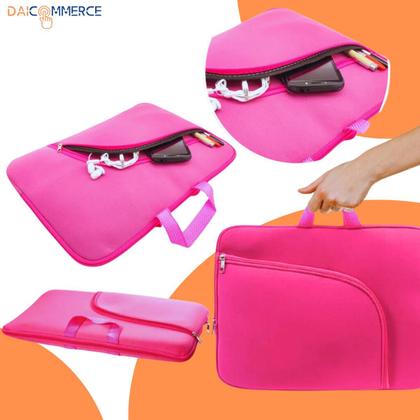 Imagem de Capa Giratória kit c Teclado Touchpad Rosa p/ Tablet 10.1 polegadas