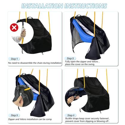 Imagem de Capa Giratória Okcool para Assento de Crianças - Compatível com Little Tikes