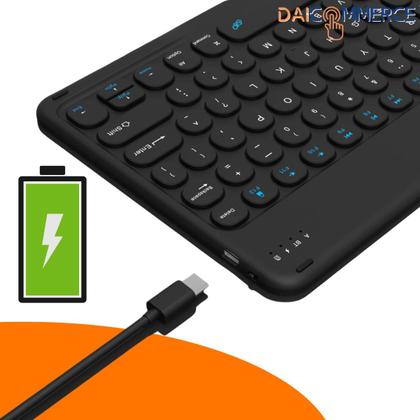 Imagem de Capa Giratória P/ Tablet Galaxy S7 Fe Tela 12.4 + Teclado Bluetooth