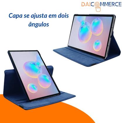 Imagem de Capa Giratória P/ Tablet Galaxy S7 Fe Tela 12.4 + Teclado Bluetooth