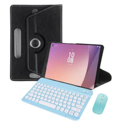 Imagem de Capa Giratória P/ Tablet Lenovo Tab M9 + Película + Teclado Com Mouse