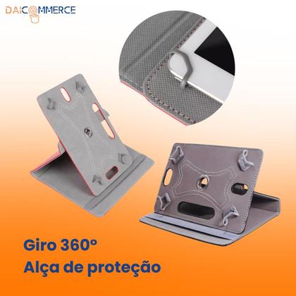 Imagem de Capa Giratória Para Tablet Lenovo Tab P11 Plus + Teclado + Mouse Bluetooth