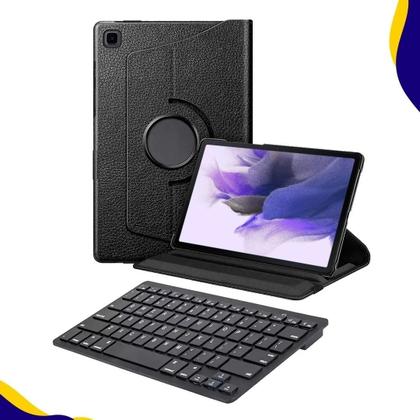 Imagem de Capa Giratória Para Tablet Sm S7 Fe 12.4 + Teclado Bluetooth
