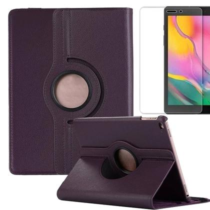 Imagem de Capa Giratória + Pelicula Compativel Para Tablet Galaxy A9 8.7'' X110