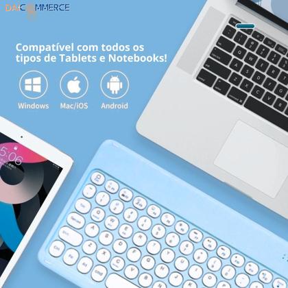 Imagem de Capa Giratória + Teclado c/ Touch pad p/ Tablet 10 polegadas Smart Life