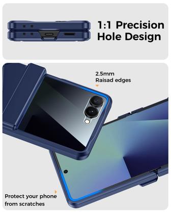 Imagem de Capa GooseBox para Samsung Galaxy Z Flip 7 com tela de privacidade