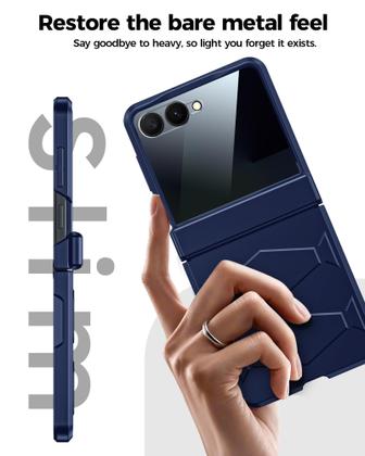 Imagem de Capa GooseBox para Samsung Galaxy Z Flip 7 com tela de privacidade