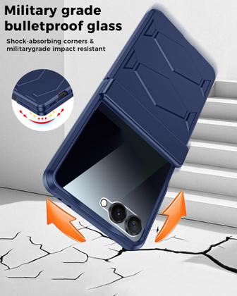 Imagem de Capa GooseBox para Samsung Galaxy Z Flip 7 com tela de privacidade