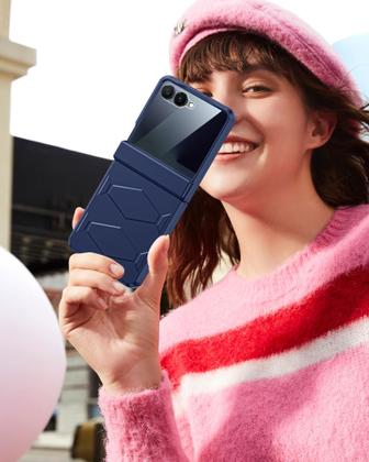 Imagem de Capa GooseBox para Samsung Galaxy Z Flip 7 com tela de privacidade