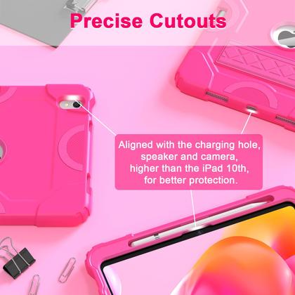 Imagem de Capa Grifobes para iPad de 11 polegadas (A16) 2025/10ª geração rosa choque
