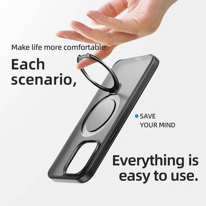 Imagem de Capa GUARD Magsafe da ROCK  Compativel com IPHONE 15 Normal 6.1