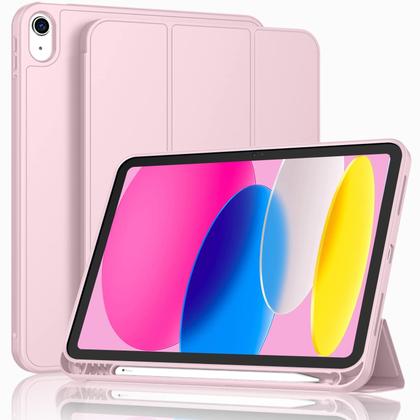 Imagem de Capa iMieet para iPad de 10ª Geração (10,9") com Porta-Lápis - Rosa