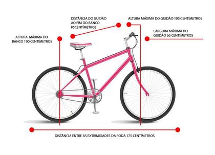 Imagem de Capa Impermeável Modelo Slim Para Bicicleta Caloi Aro 26