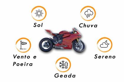 Imagem de Capa Impermeável Moto Vespa PX 200 Elestart com forro