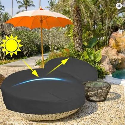 Imagem de Capa Impermeável Para Espreguiçadeira Redonda