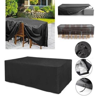 Capa Impermeável Para Mesa Retangular 160x160x80cm Bagun - SPTS Imagem de Capa Impermeável Para Mesa Retangular 160x160x80cm Bagun