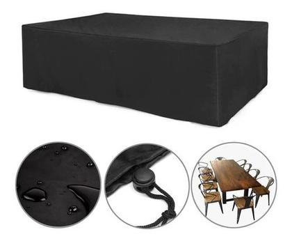 Capa Impermeável Para Mesa Retangular 160x160x80cm Bagun - SPTS Imagem de Capa Impermeável Para Mesa Retangular 160x160x80cm Bagun