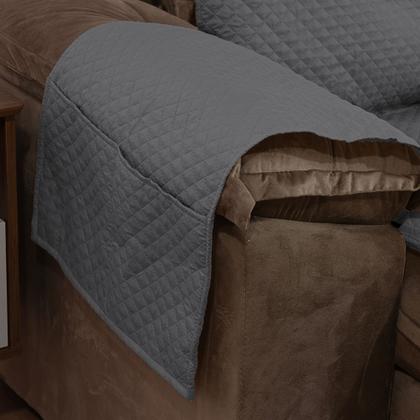 Imagem de Capa Impermeável Protetora Para Sofá-cama Retrátil e Reclinável 1,80 Metros 2 Lugares de 90cm Cada
