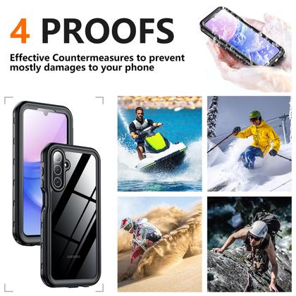 Imagem de Capa Impermeável SPIDERCASE para Galaxy A15 5G - Totalmente Resistente