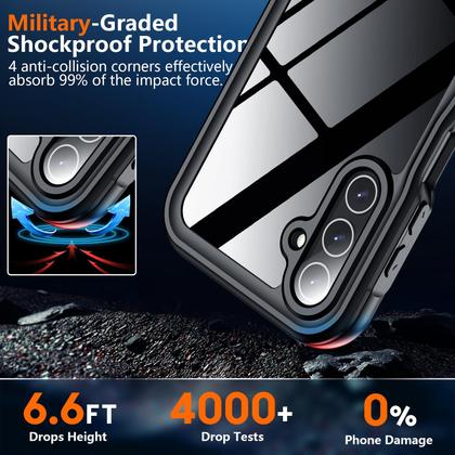 Imagem de Capa Impermeável SPIDERCASE para Galaxy A15 5G - Totalmente Resistente