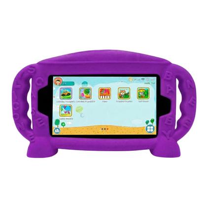 Imagem de Capa Infantil de Silicone Com Alça Compátivel Com O Tablet Philco 7” Polegadas