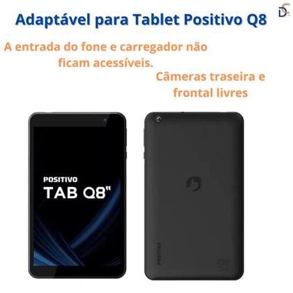 Imagem de Capa infantil Emborrachada Adaptável para tablet M8 Q8 T290 PTB8RSG 8 polegadas