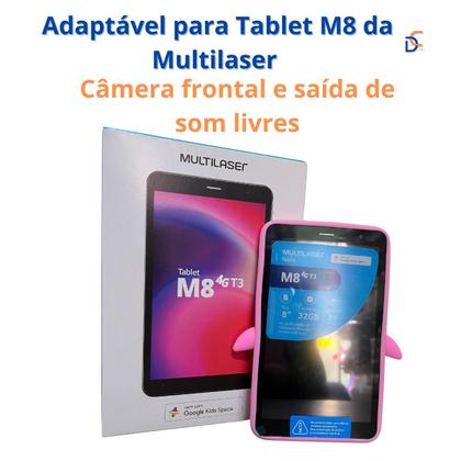 Imagem de Capa infantil Emborrachada Decorada Adaptável para tablet Samsung Tab A8 T290/T295