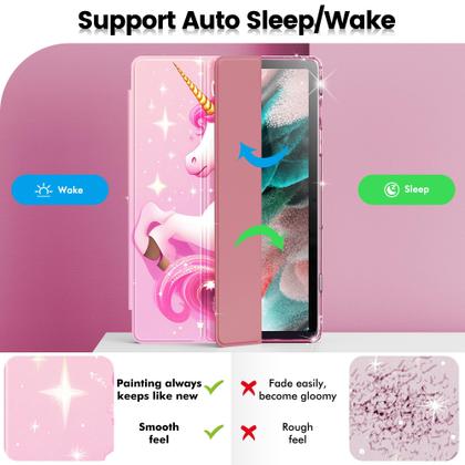 Imagem de Capa INFILAND Galaxy Tab A9 Plus 5G para Samsung 11" 2023 rosa