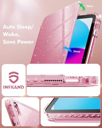 Imagem de Capa INFILAND para iPad A16 11 polegadas 11ª geração e iPad 10ª geração