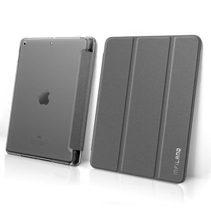 Imagem de Capa INFiLAND Transparente Séries iPad 7 10.2 Pol (2019) A2197 A2200 c/ Função Wake Sleep e Suporte Caneta