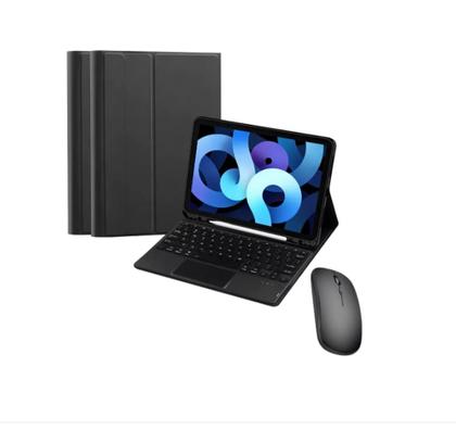 Imagem de Capa Inteligente Com Teclado TouchPad + Mouse Bluetooth + Caneta Para Tablet S8 Ultra