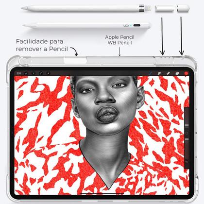 Imagem de Capa iPad Air 4a e 5a Geração 10.9 WB Ultra Leve Antichoque Auto Hibernação