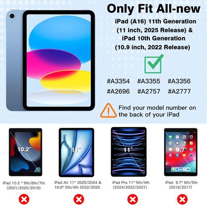 Imagem de Capa iPad TiMovo para iPad 11ª geração 11 polegadas 2025/10ª geração 10,9 polegadas