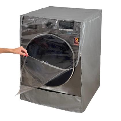 Imagem de Capa Lava e Seca LG 11kg Vivace Vc2 Vc3 Vc4 Vc5 Abertura Frontal Transparente Ziper Cinza