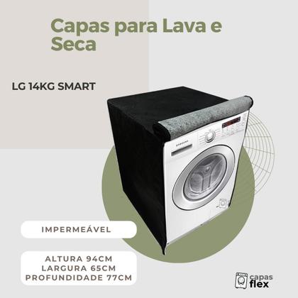 Imagem de Capa lava e seca lg 14kg smart impermeável flex