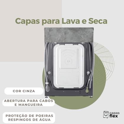 Imagem de Capa lava e seca lg 14kg smart transparente flex